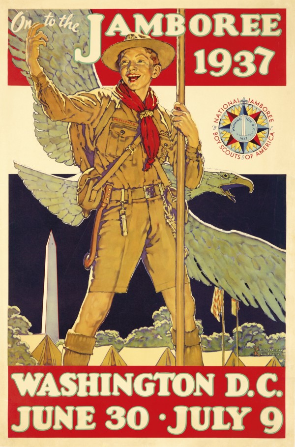 Boy Scouts Jamboree by VINTAGE POSTER